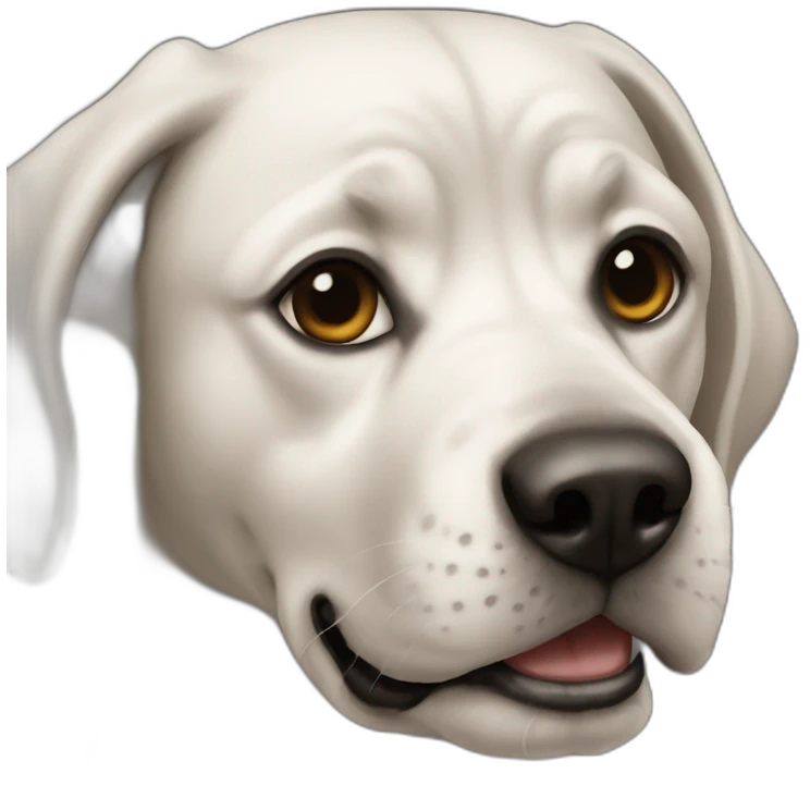 Chien noir emoji