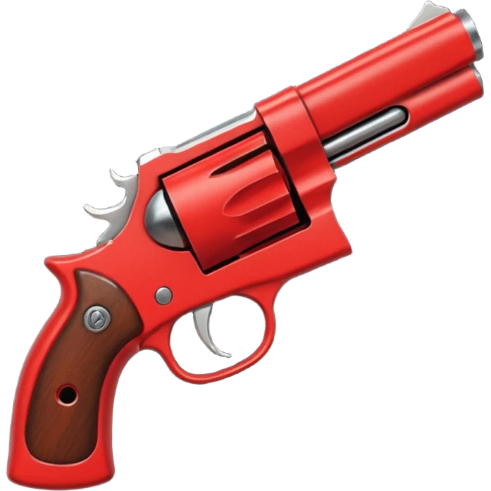 Un diablo con una pistola emoji