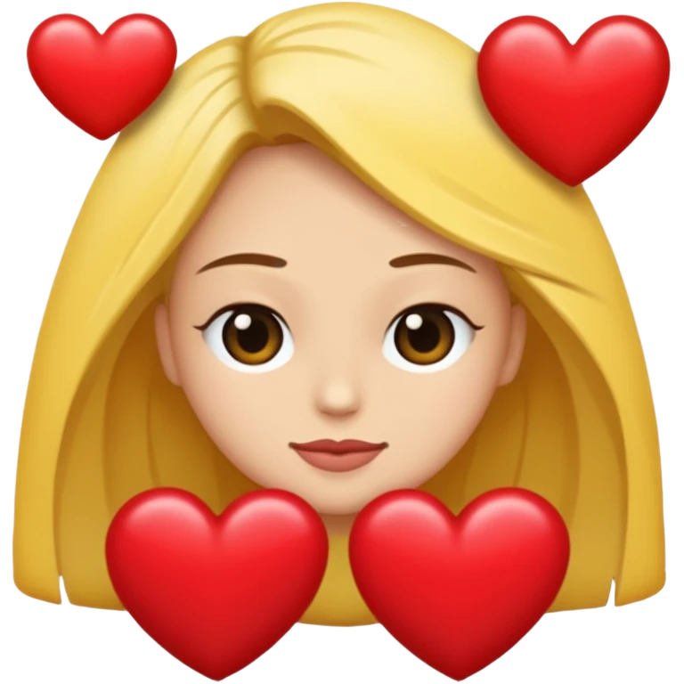 personas que aman con un corazon emoji