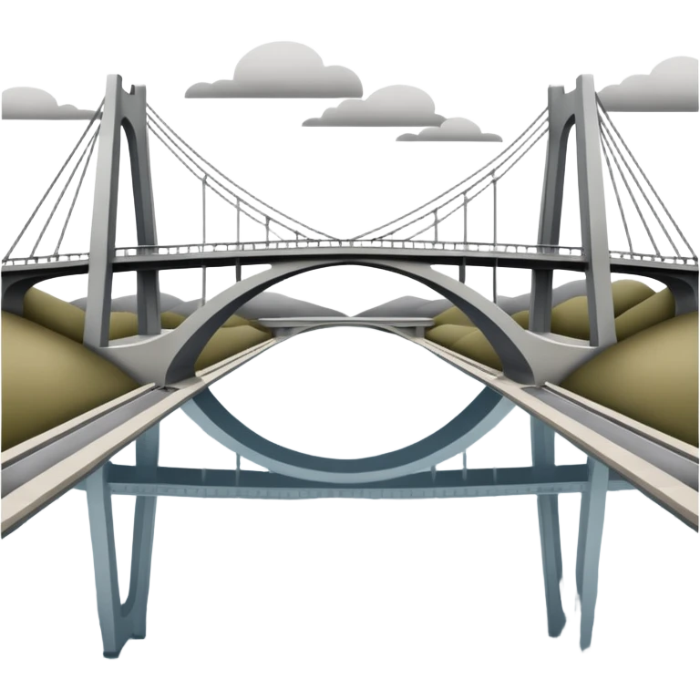 modern bridge emoji