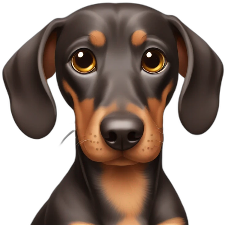 Dachshund-dog emoji