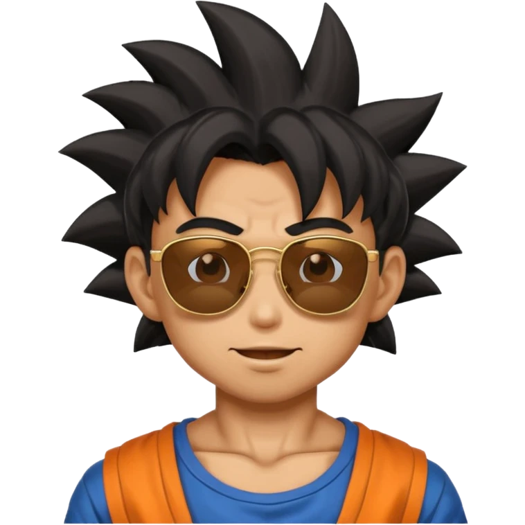 Goku with sunglasses emoji