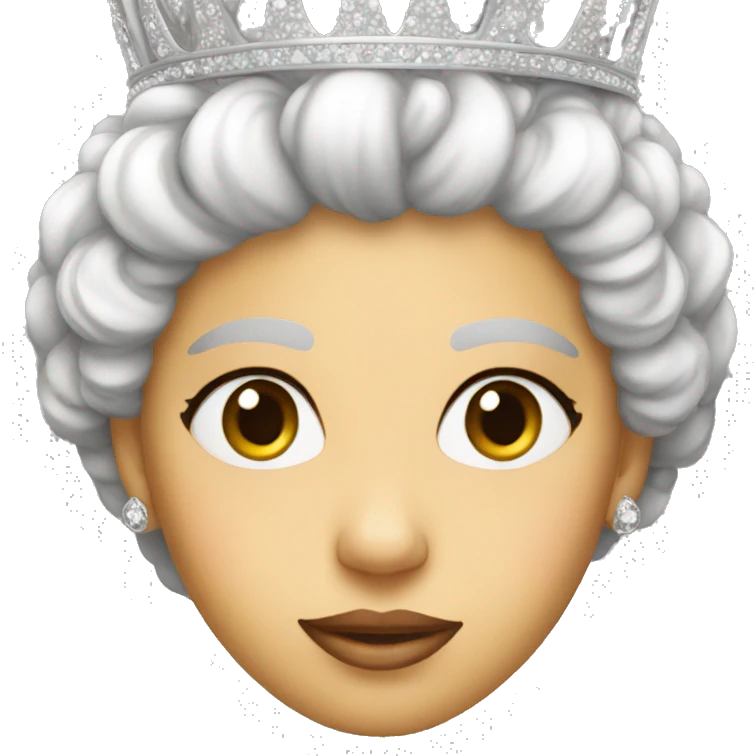 queen face emoji