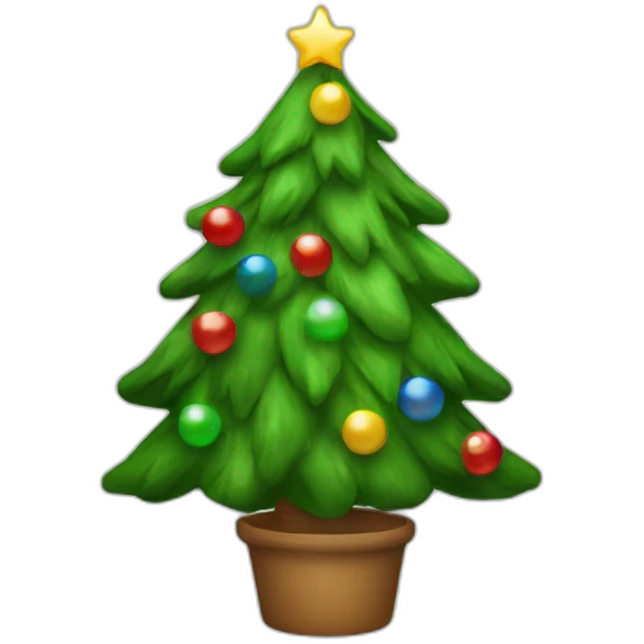 christmas tree emoji