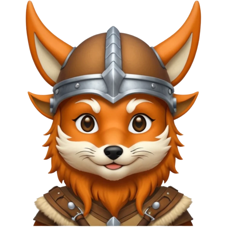 viking fox emoji