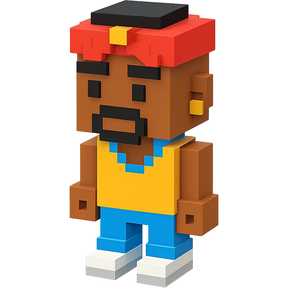 2Pac rapper emoji
