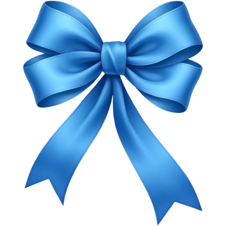 blue ribbon emoji