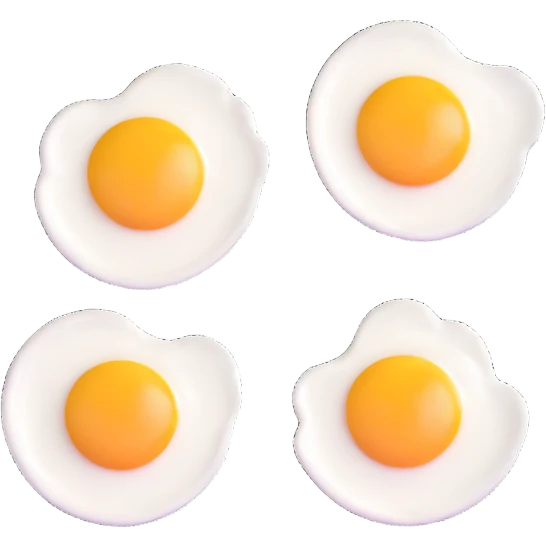 fried eggs emoji