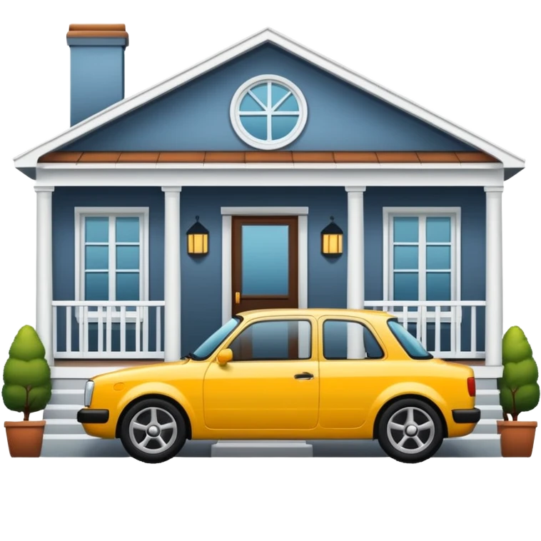Car porch emoji