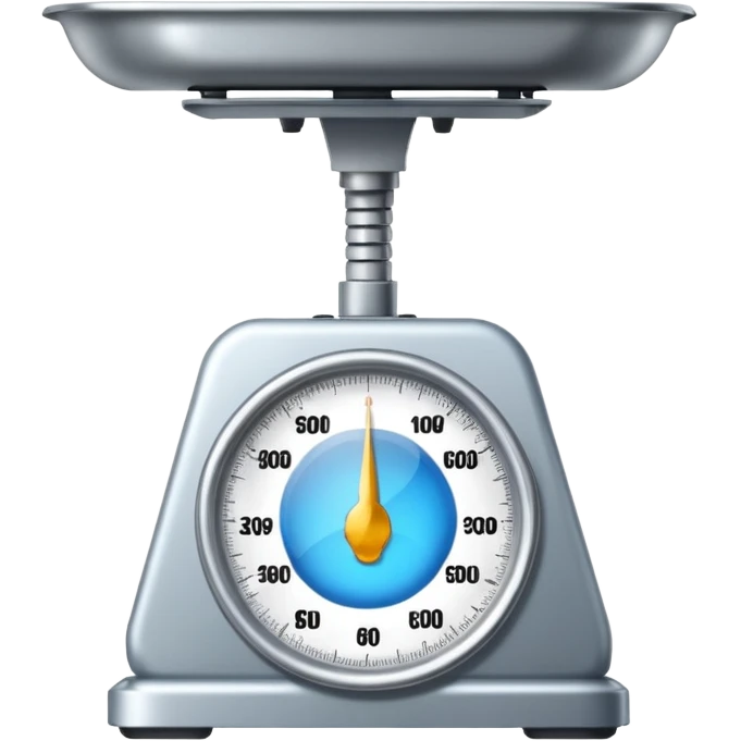 I need a photo of the scale. emoji