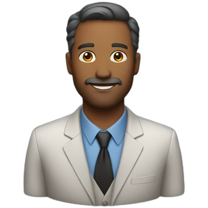 Professional man emoji