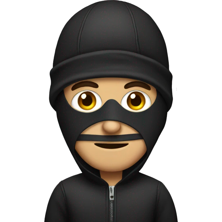 a robber emoji