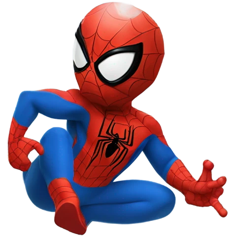 spider-man smoking  emoji
