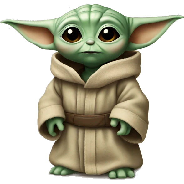 Cuties baby yoda emoji