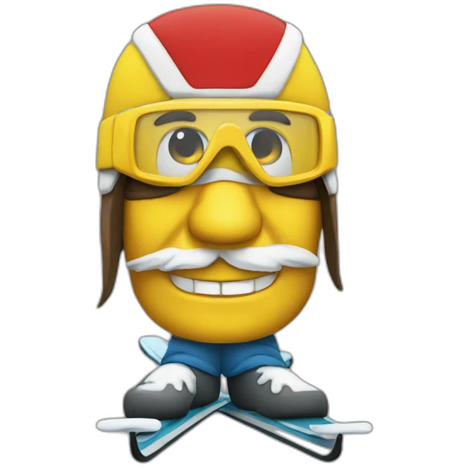 Ski de fond emoji