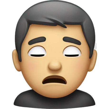aggravated crying emoji