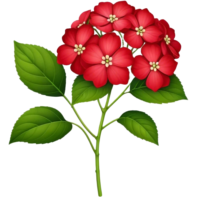 hortensia red emoji