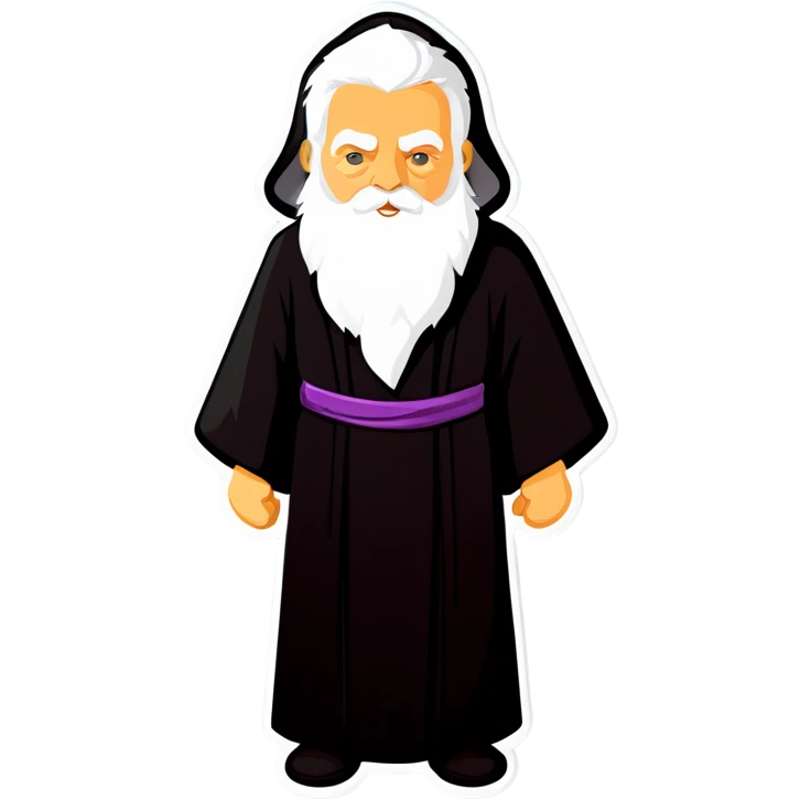 black robe emoji