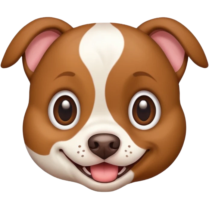 Make a pibble emoji that’s creative and funny emoji