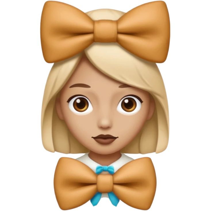 🥸+🎀 emoji