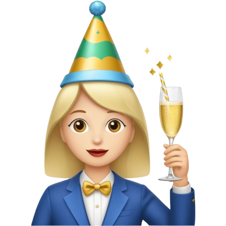Champagne cheers  emoji