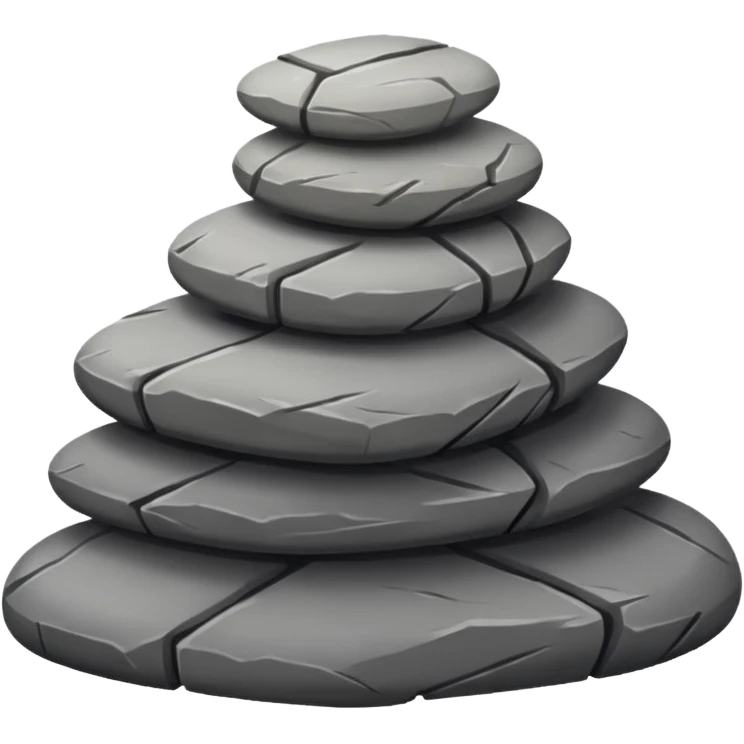 Stone emoji