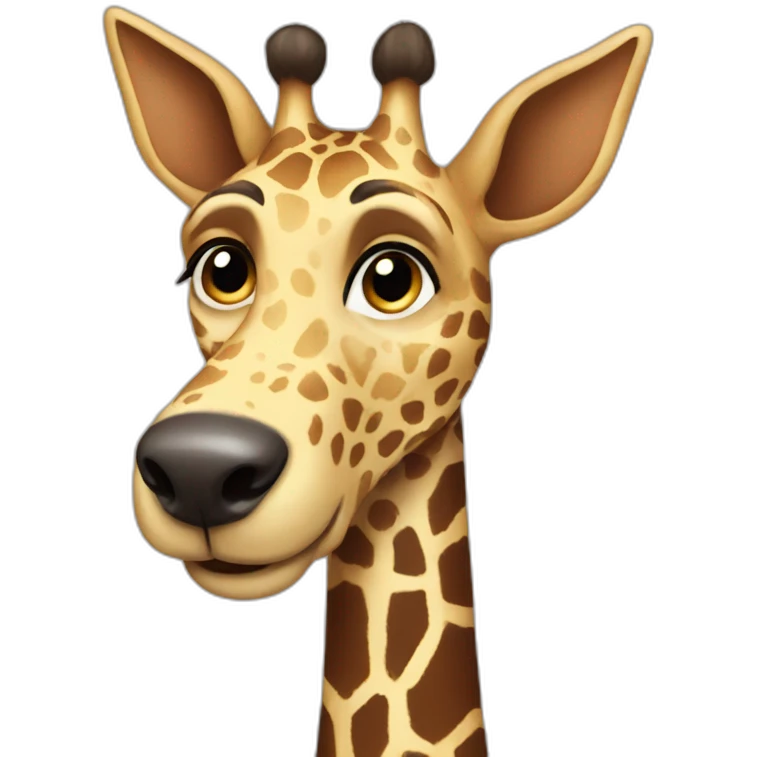 Doggiraffe perfection   emoji
