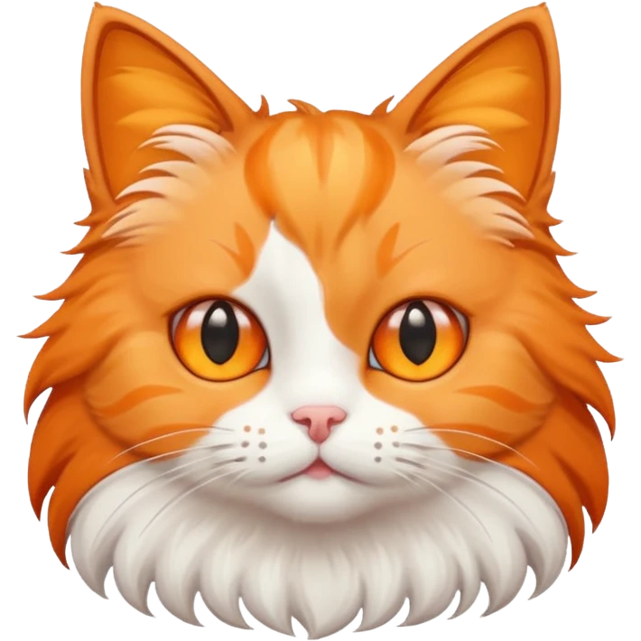Un gato con ojos de estrella emoji