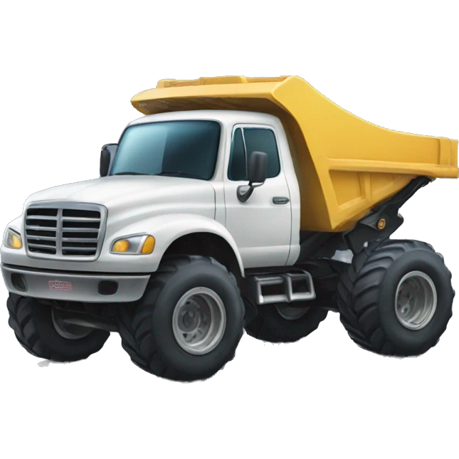 Side view Monster Kei truck emoji