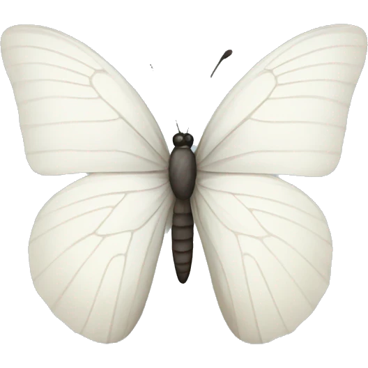 A White Butterfly  emoji