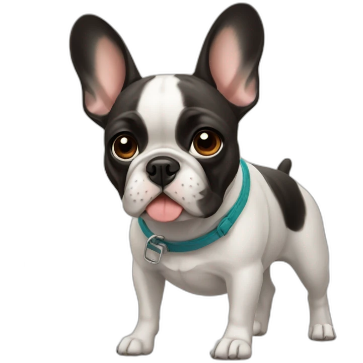 french bulldog dog emoji