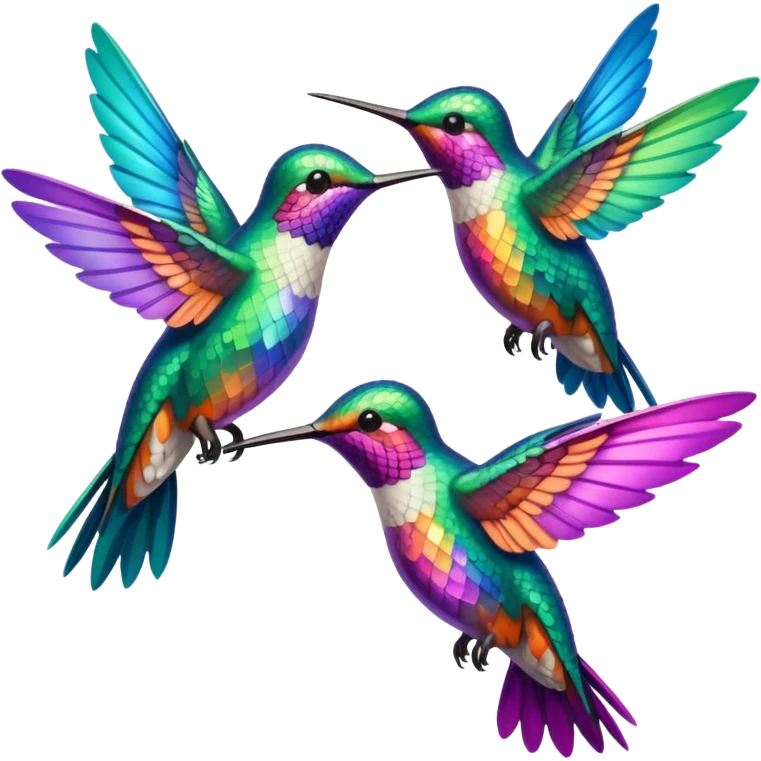 Hummingbirds emoji