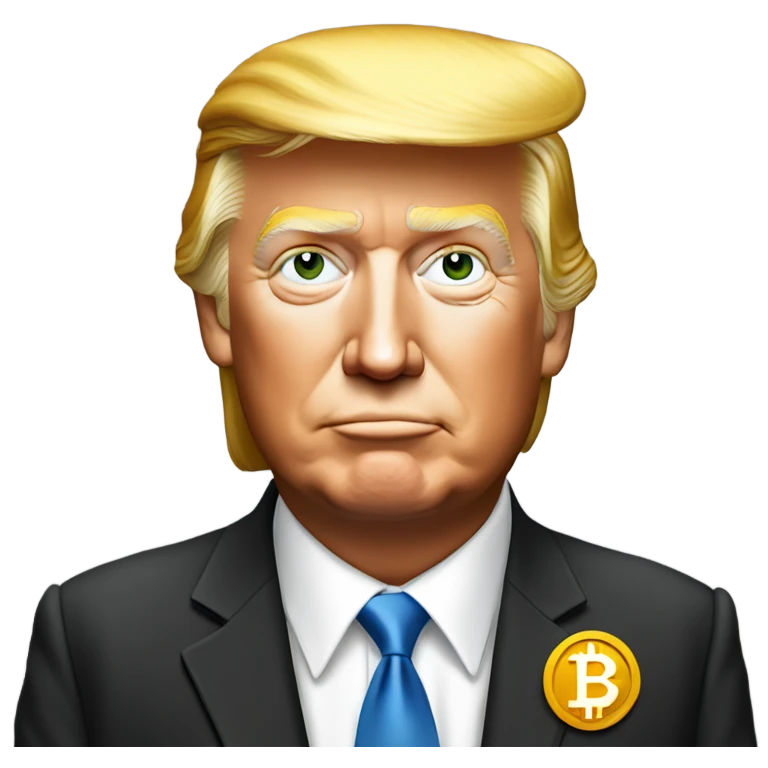 Donald trump bitcoin emoji