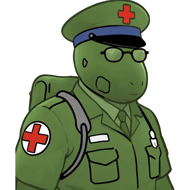 soldier medic emoji