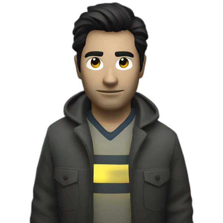 alan wake with flashlight emoji
