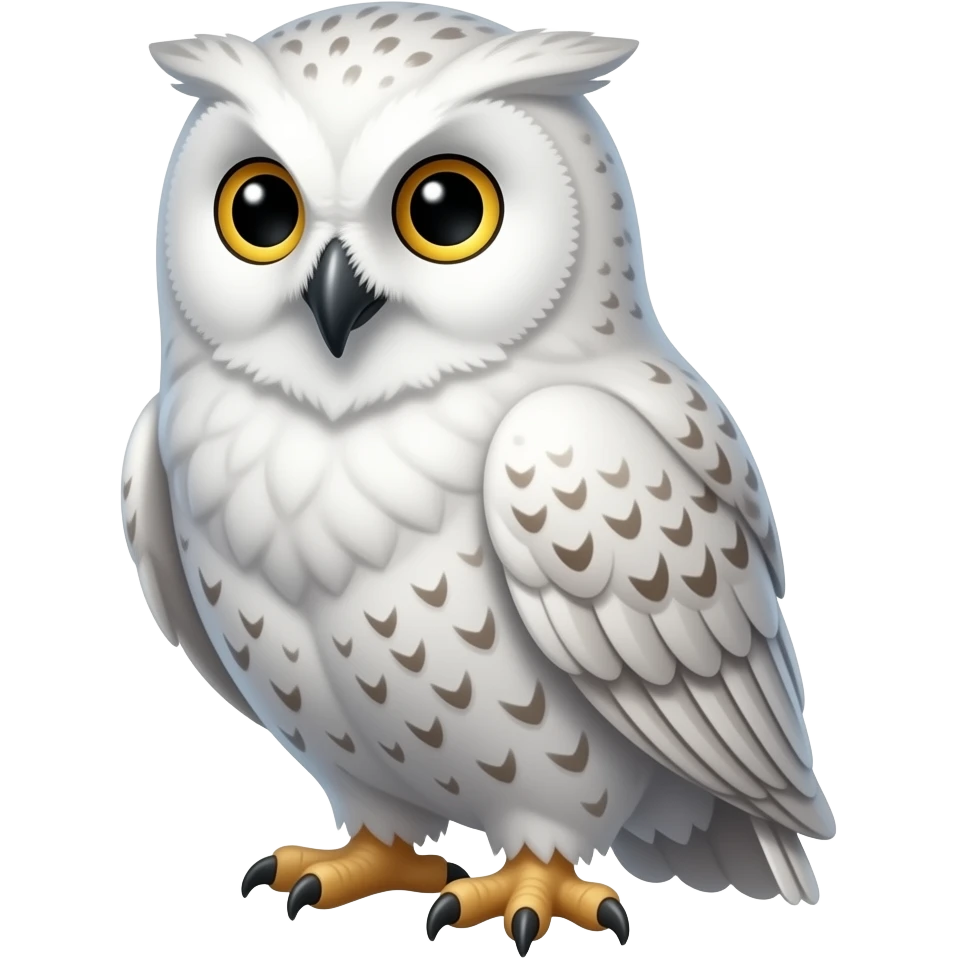White owl elvis emoji