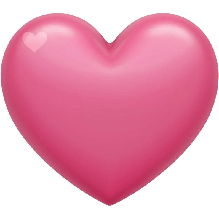 corazon en color rosa (código de color FDD2EF)  emoji