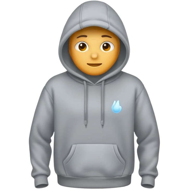 Fog hoodie emoji