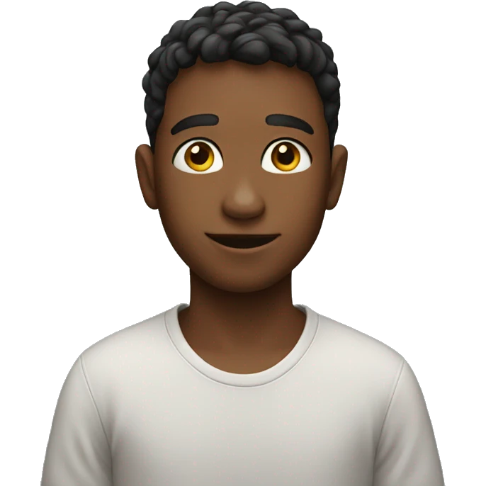 boy with emoji