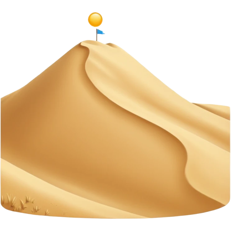 Sand Dune emoji