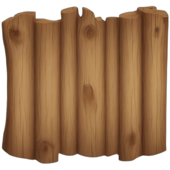 Wood emoji