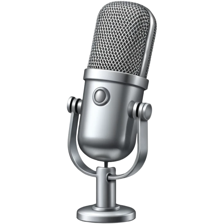 Microphone  emoji