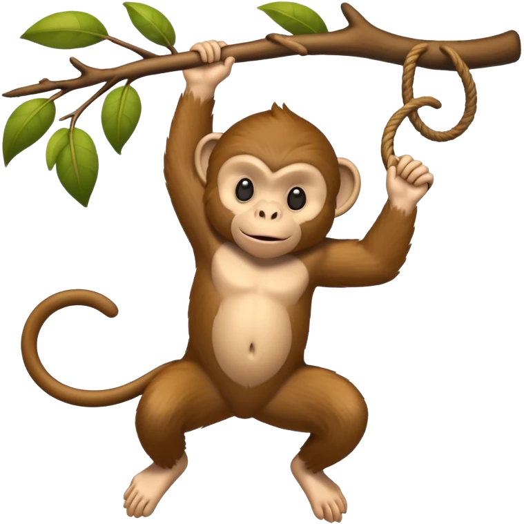 Monkey branching emoji