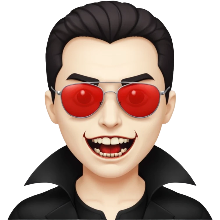 vampire with sunglasses  emoji