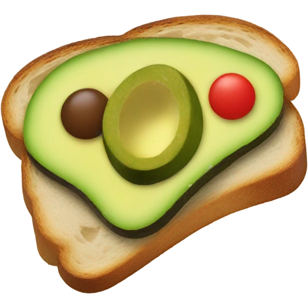 avo toast emoji