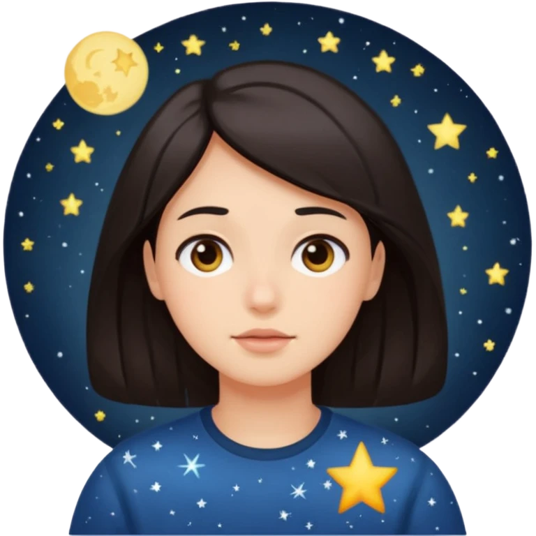 Star gazing emoji