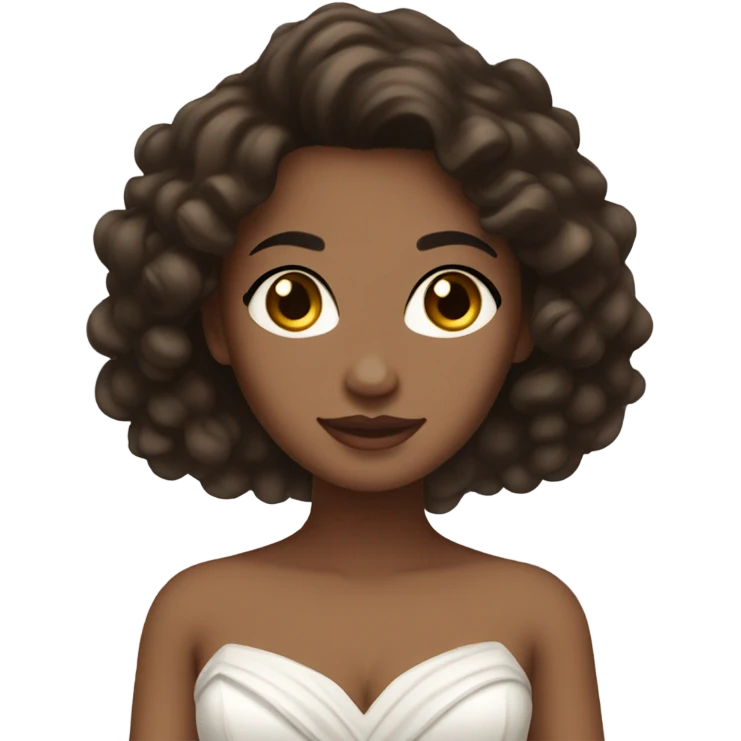 👩🏽‍🦱👰‍♀️ emoji