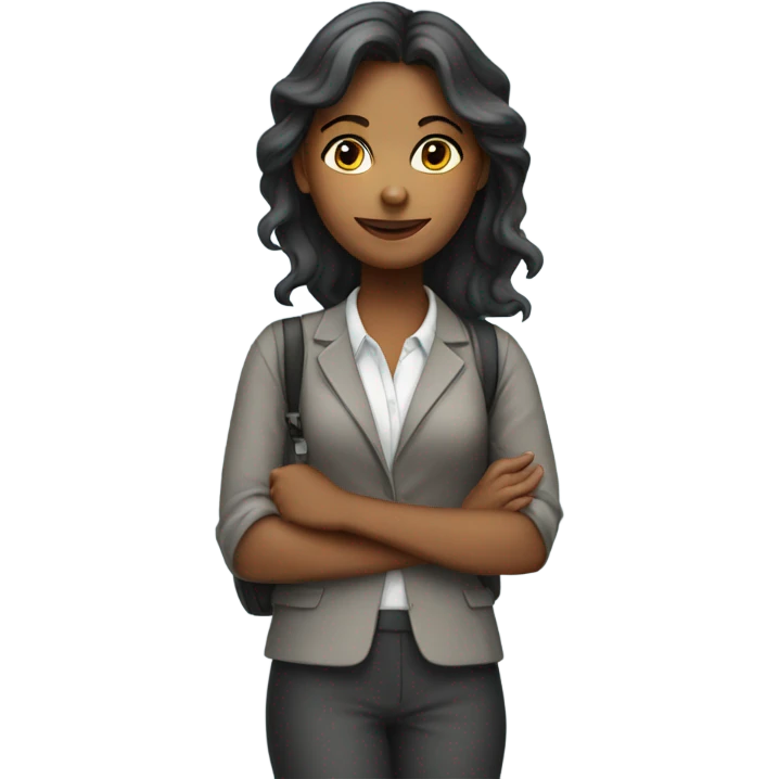 Girl going to work emoji