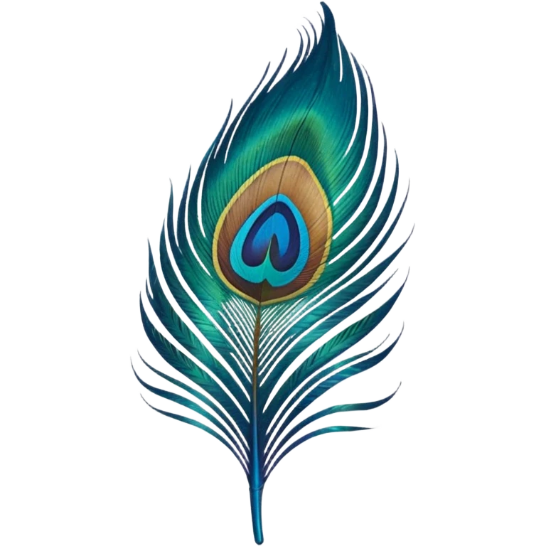 Peacock fether emoji emoji