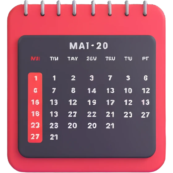 calendar with confirmed rescheduled shift emoji